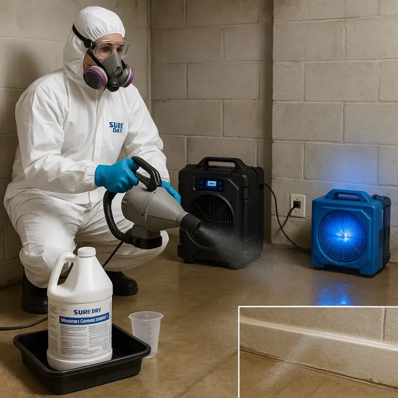 Sanitization and Odor Removal process in Sabinal, TX