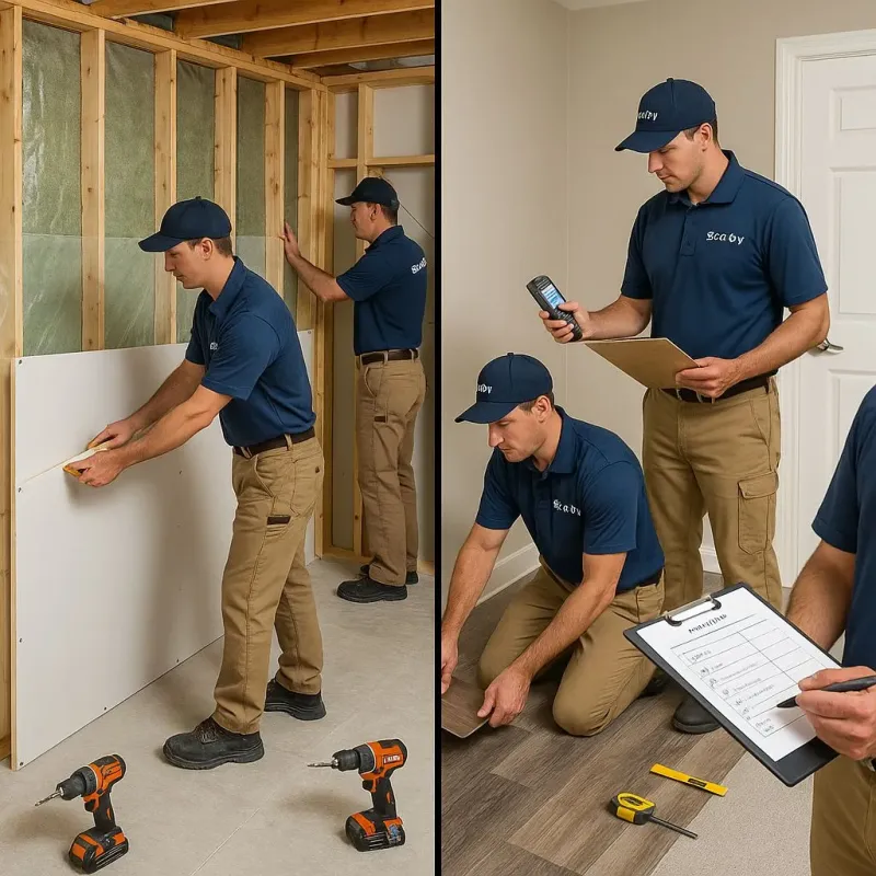 Repairs and Reconstruction process in Sabinal, TX