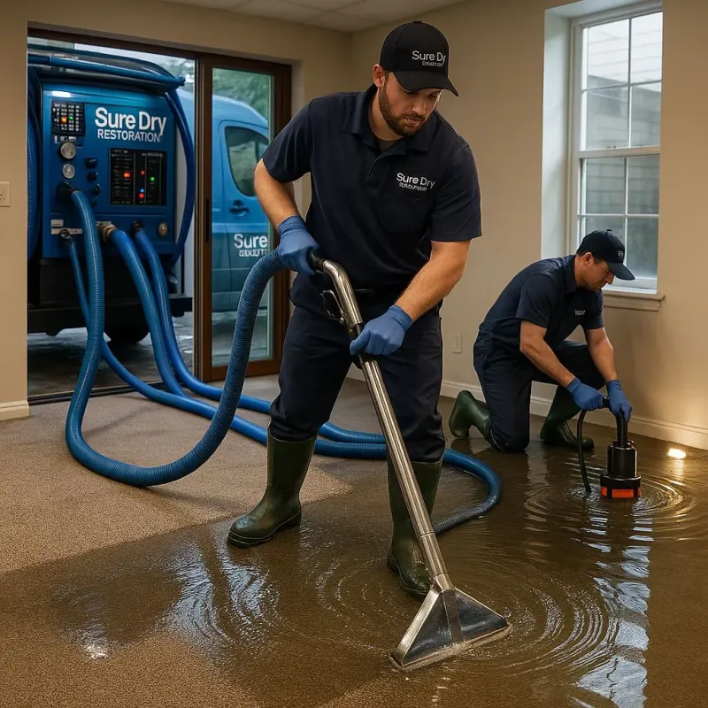 Water Extraction and Removal process in Sabinal, TX